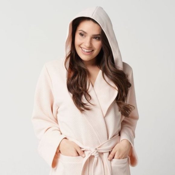 Stacy Garcia Diamond Quilted Spa Robe - NEW - Picture 3 of 5